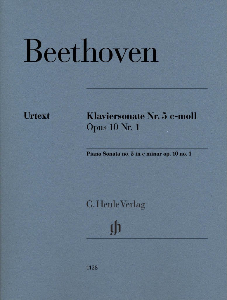 Beethoven - Piano Sonata No 5 C Minor Op 10 No 1 (G. Henle Verlag)