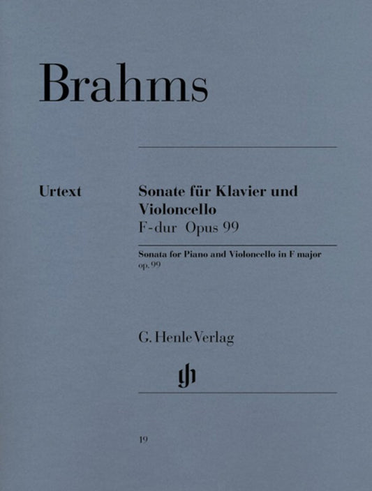 Sonata No 2 Op 99 F Vc/Piano Book