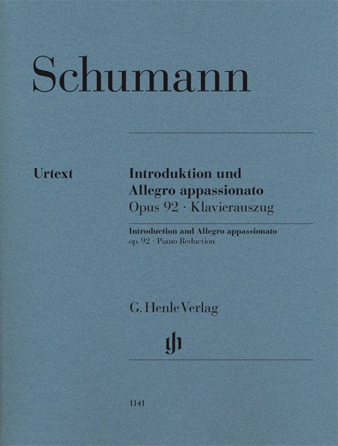 Schumann: Introduction & Allegro Appassionato, Op. 92 — 2 Pianos 4 Hands (G. Henle Verlag)