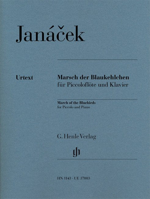 Janáček: March of the Bluebirds — Piccolo & Piano (G. Henle Verlag)