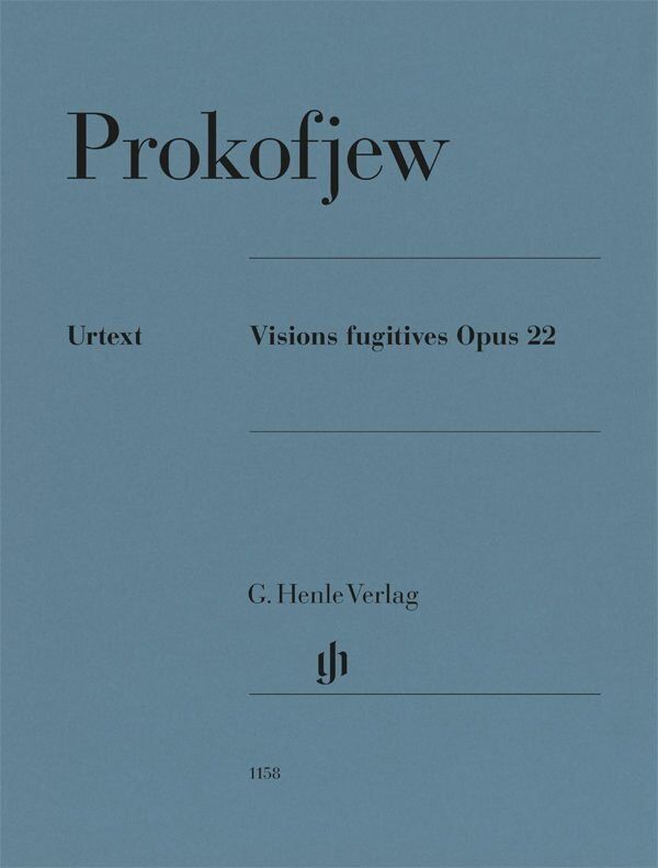 Prokofiev - Visions Fugitives Op. 22 for Piano Urtext Edition
