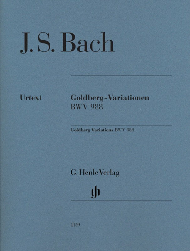 Goldberg Variations Bwv 988 Without Fingering (Softcover Book)