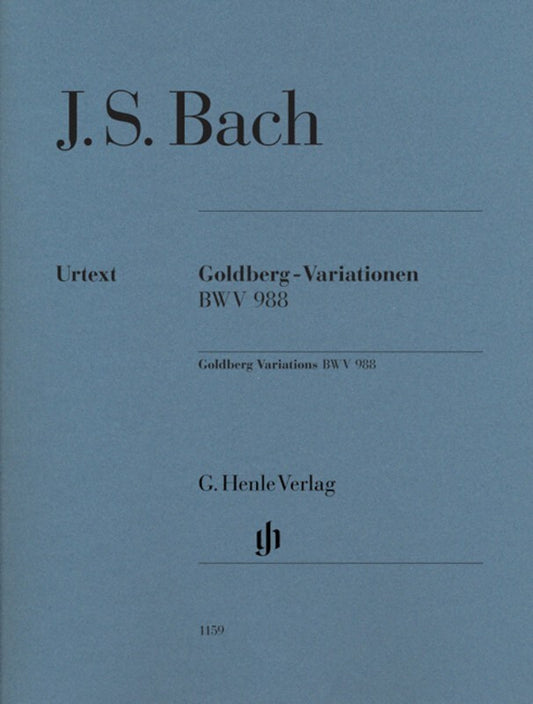 Goldberg Variations Bwv 988 Without Fingering (Softcover Book)