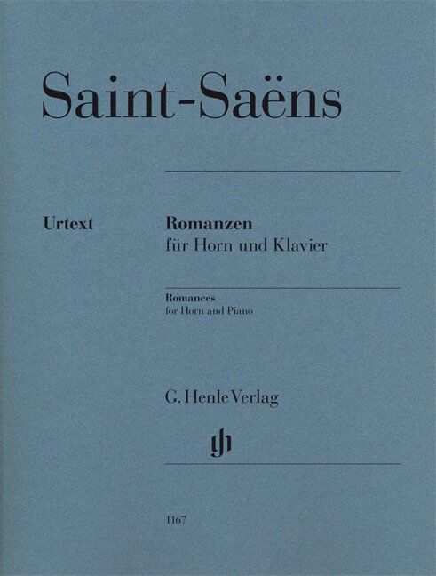 Saint-Saëns - Romance in E Op 67 for Horn and Piano, G. Henle Verlag