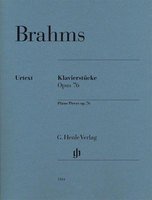 Brahms - Piano Pieces Op 76 Urtext (G. Henle Verlag)