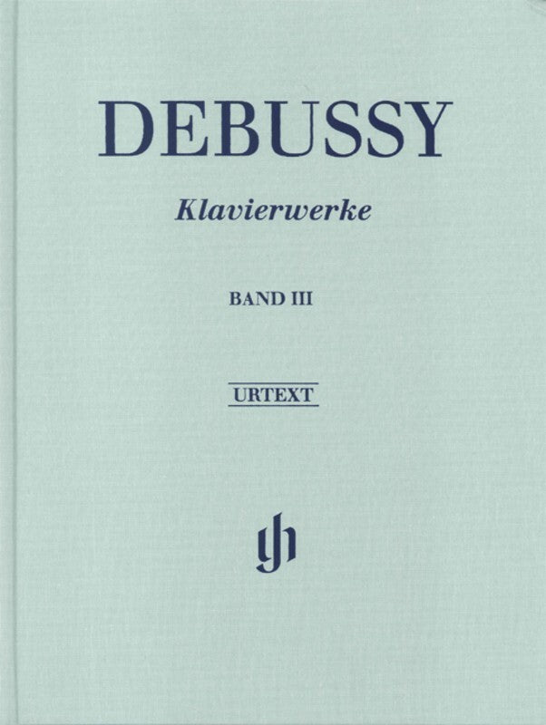 Piano Works Volume 3 Urtext Cloth (Hardcover Book) Book
