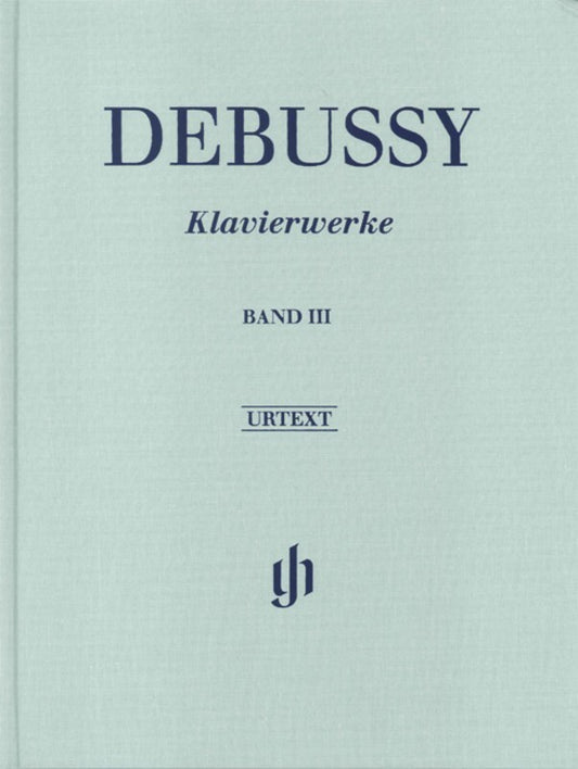 Piano Works Volume 3 Urtext Cloth (Hardcover Book) Book