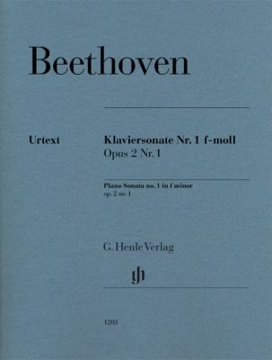 Beethoven: Piano Sonata No. 1 in F Minor, Op. 2 No. 1 (G. Henle Verlag)