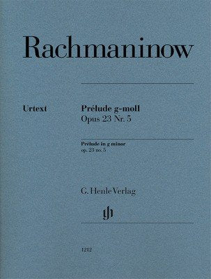 Rachmaninoff: Prelude in G Minor, Op. 23 No. 5 — Piano Solo (G. Henle Verlag)