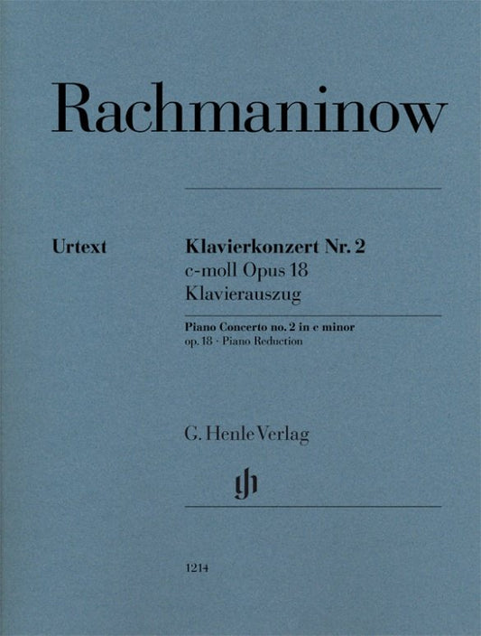 Rachmaninoff Piano Concerto No. 2 C Minor Op. 18 2 Pianos 4 Hands, G. Henle Verlag, 90 Pages