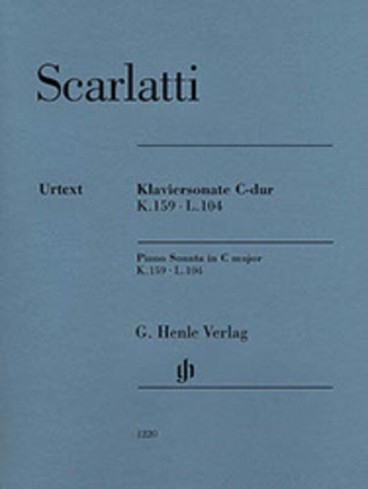 Domenico Scarlatti: Sonata in C, K. 159 / L. 104 — Piano Solo (G. Henle Verlag)