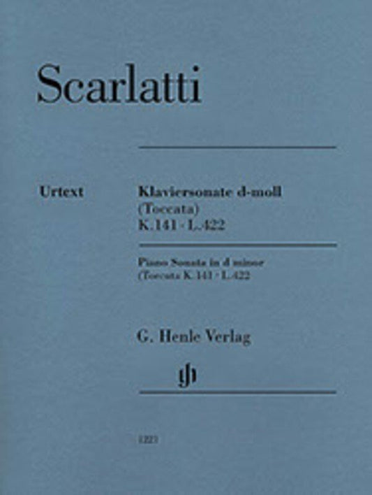 Domenico Scarlatti: Sonata in D Minor (Toccata), K. 141 / L. 422 — Piano Solo (G. Henle Verlag)