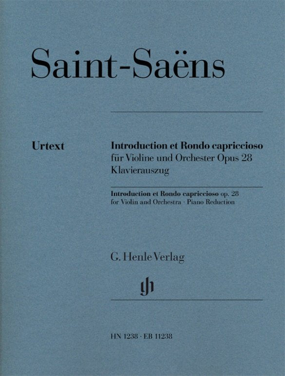 Introduction Et Rondo Capriccioso Op 28 Violin/Piano (G. Henle Verlag)