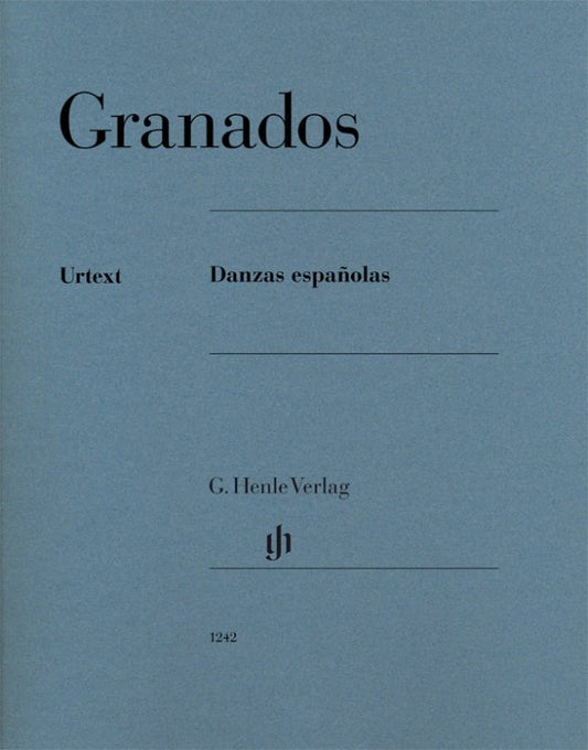 Granados - Danzas Espanolas for Piano, Urtext Edition, G. Henle Verlag, 80 Pages