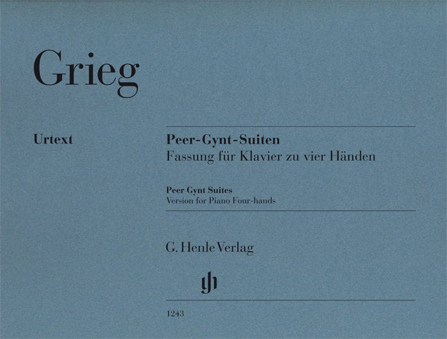 Grieg: Peer Gynt Suites — Piano Duet (G. Henle Verlag)