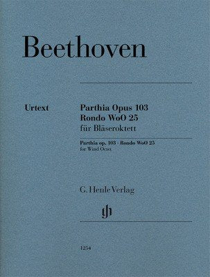 Beethoven: Parthia, Op. 103 & Rondo, WoO 25 — Wind Octet (G. Henle Verlag)
