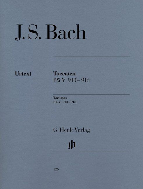 Bach - Toccatas BWV 910-916 Urtext Edition for Piano, Edited by Rudolf Steglich — view 2