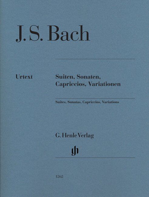 Suites Sonatas Capriccios Variations for Piano Solo by Johann Sebastian Bach