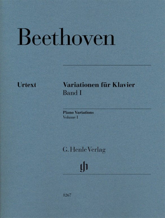 Beethoven Variations for Piano Vol 1 Urtext Edition by G. Henle Verlag, 152 Pages