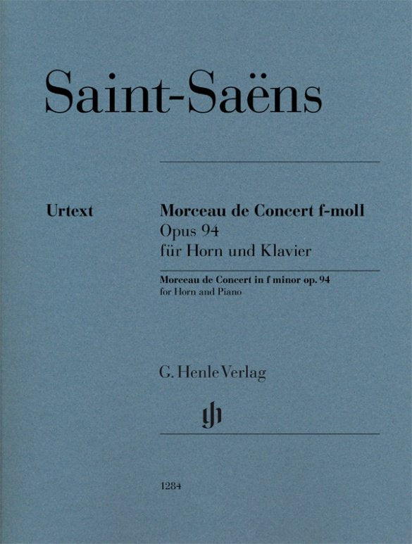 Saint-Saëns: Morceau de Concert, Op. 94 — Horn/Piano (G. Henle Verlag)