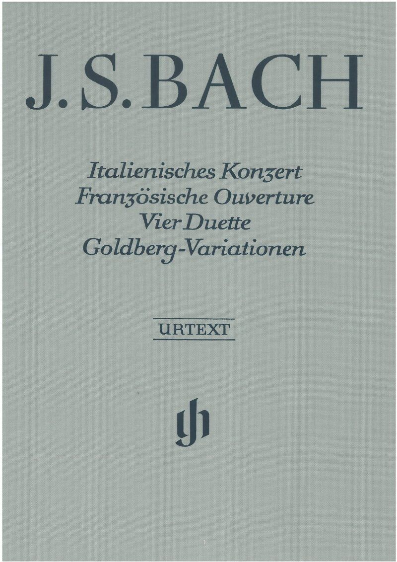 Italian Concerto French Overture by J.S. Bach - G. Henle Verlag - Piano Solo - 120 Pages