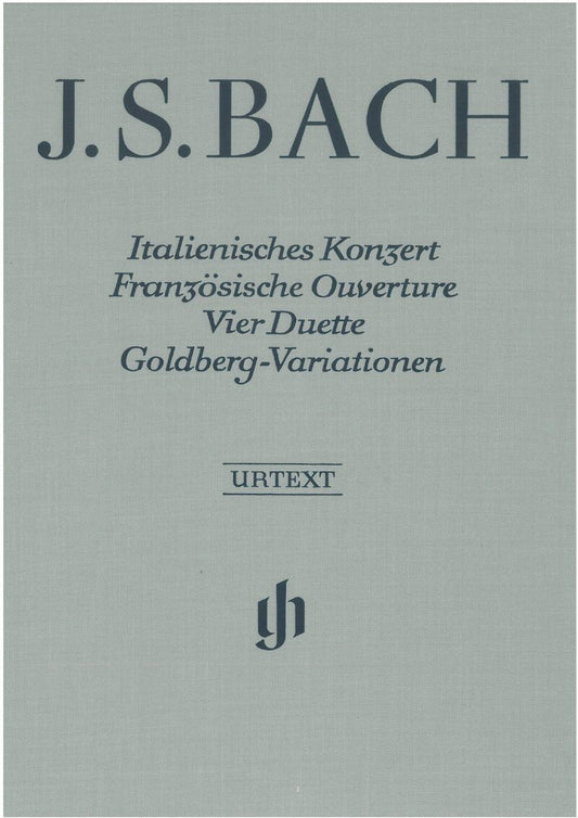 Italian Concerto French Overture by J.S. Bach - G. Henle Verlag - Piano Solo - 120 Pages