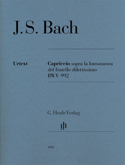 Bach: Capriccio in B-flat Major, BWV 992 — Piano Solo (G. Henle Verlag)