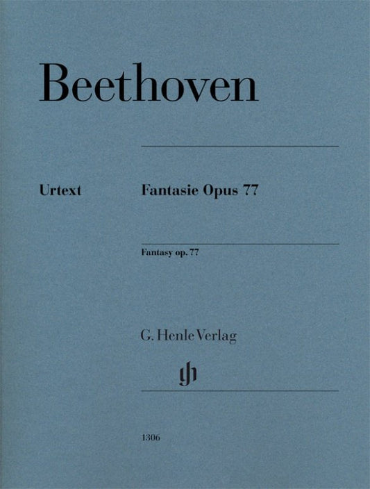 Beethoven - Fantasy Op 77 Piano (G. Henle Verlag)