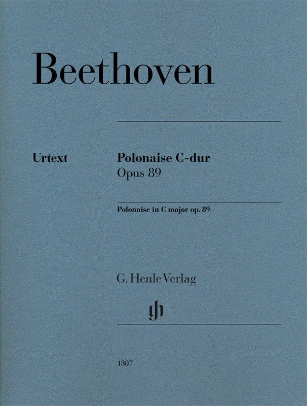 Beethoven: Polonaise in C Major, Op. 89 — Piano Solo (G. Henle Verlag)
