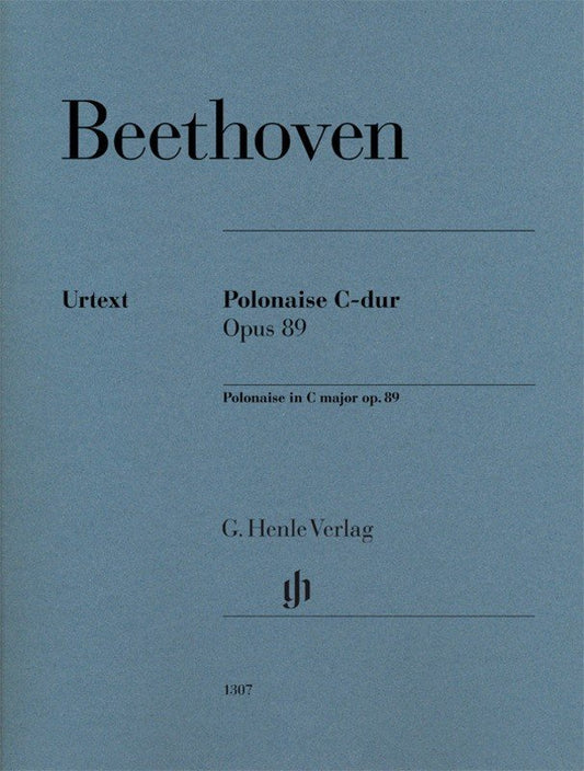 Beethoven: Polonaise in C Major, Op. 89 — Piano Solo (G. Henle Verlag)