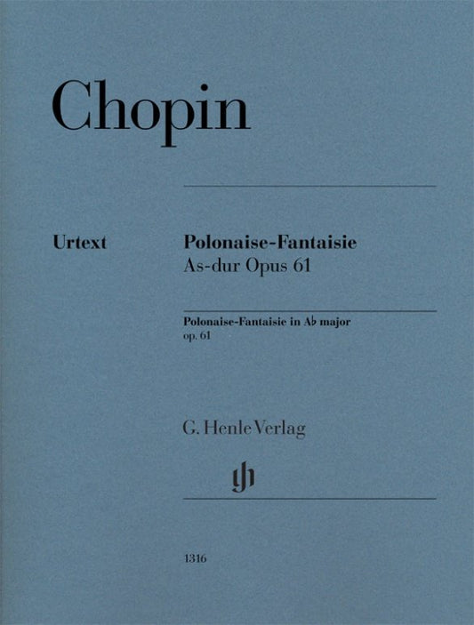 Chopin: Polonaise-Fantaisie in A Flat Major, Op. 61 — Piano (G. Henle Verlag)
