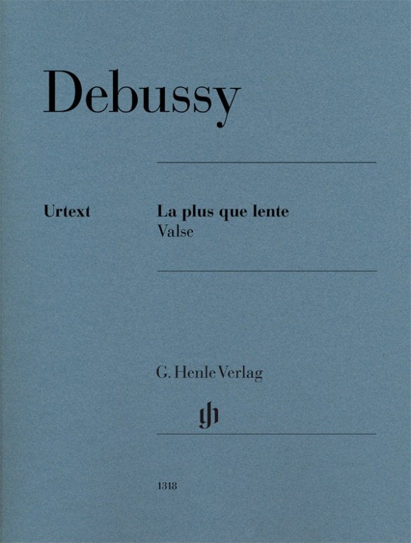 Debussy: La Plus que Lente — Piano Solo (G. Henle Verlag)
