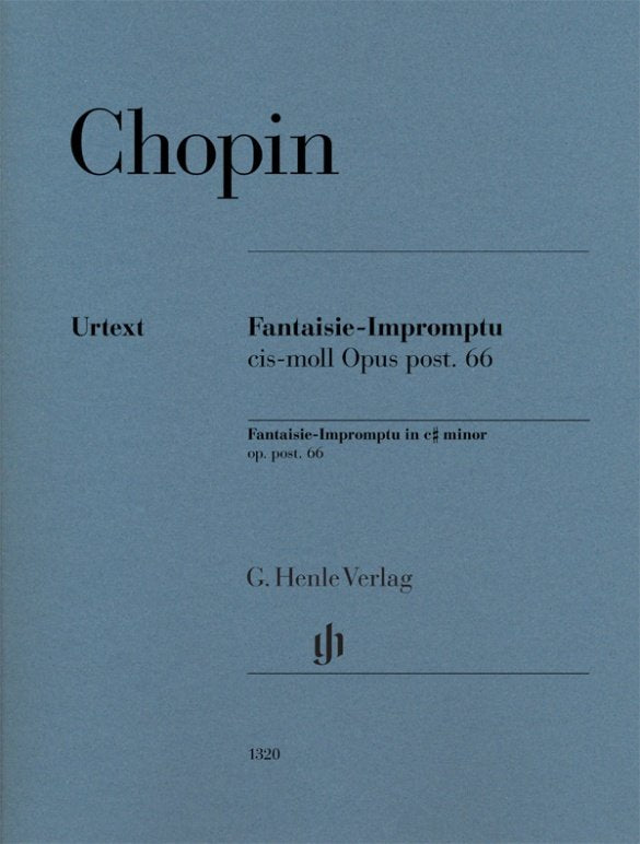 Chopin - Fantaisie-Impromptu C Sharp Minor Op. Post 66 Piano Sheet Music