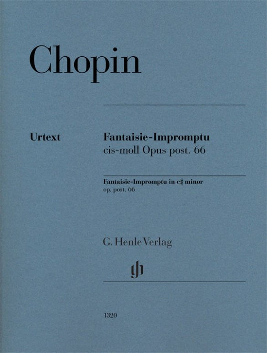 Chopin - Fantaisie-Impromptu C Sharp Minor Op. Post 66 Piano Sheet Music