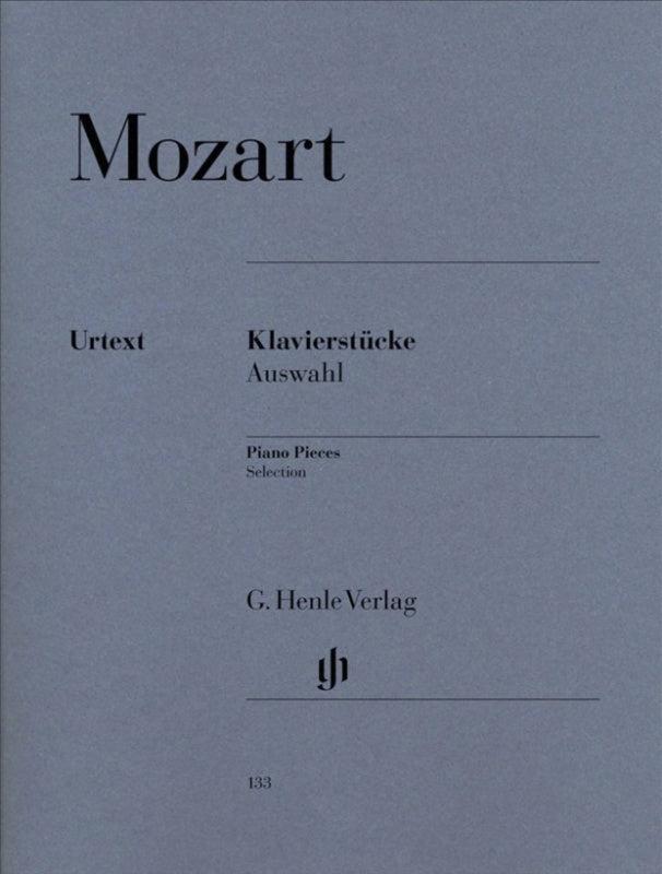 Mozart - Selected Piano Pieces (Softcover Book)