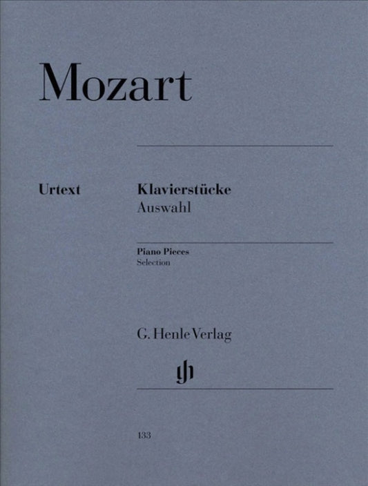 Mozart - Selected Piano Pieces (Softcover Book)