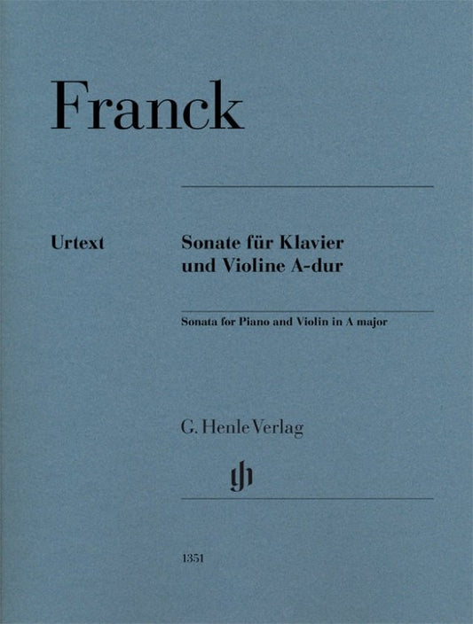 Franck: Sonata in A Major — Violin & Piano (G. Henle Verlag)