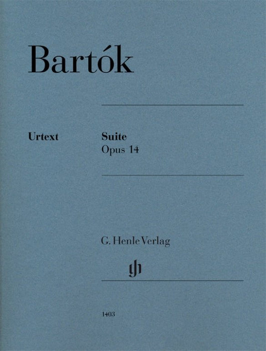 Bartók: Suite, Op. 14 — Piano Solo Urtext (G. Henle Verlag)