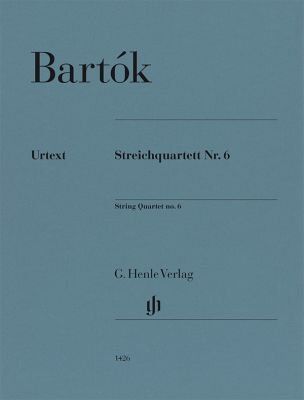 Bartok String Quartet No. 6 Set of Parts for Cello and Viola, G. Henle Verlag, 92 Pages
