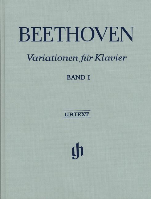 Variations Book 1 Bound Urtext by Beethoven, G. Henle Verlag, Piano Solo, 125 Pages