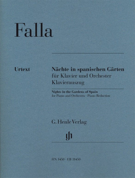 De Falla: Nights in the Gardens of Spain — 2 Pianos 4 Hands (G. Henle Verlag)