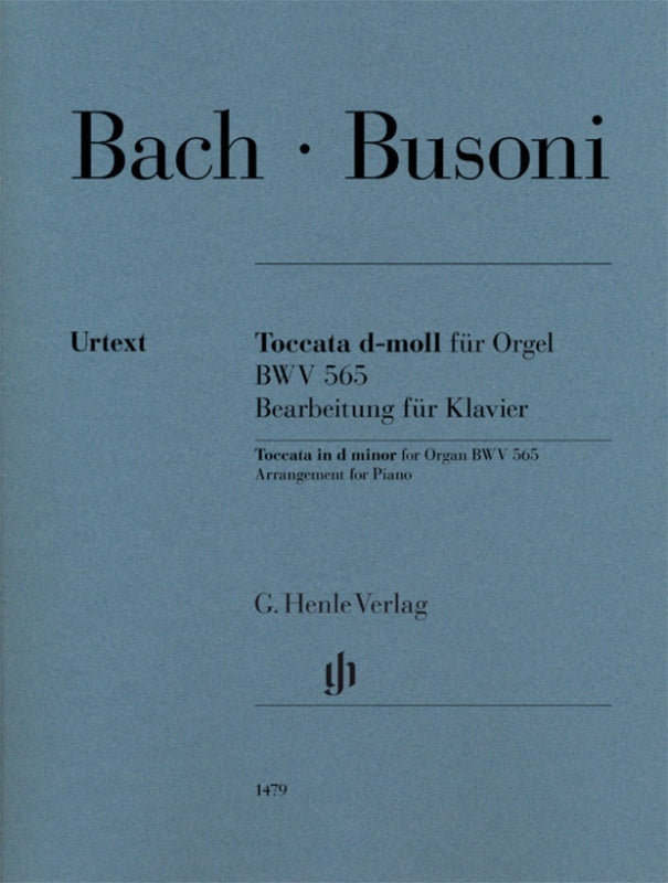 Bach/Busoni - Toccata D Minor Bwv 565 For Piano