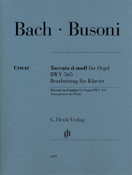 Bach/Busoni - Toccata D Minor Bwv 565 For Piano