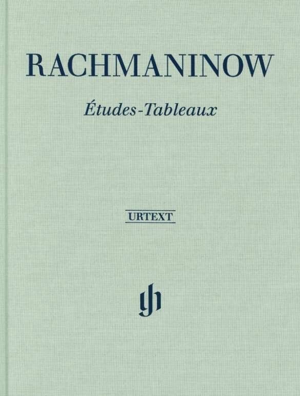 Rachmaninoff Etudes-Tableaux Hardcover Urtext Edition for Piano Solo, 112 Pages