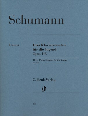 Three Piano Sonatas for the Young Op. 118 by Schumann - Piano Sheet Music