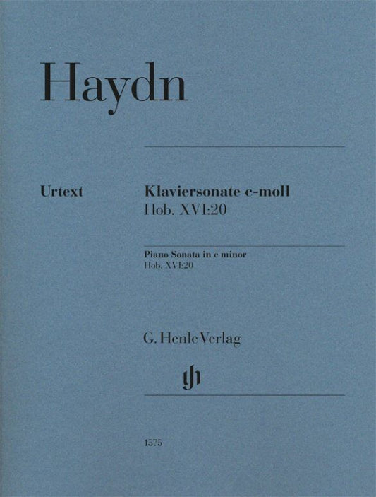 Haydn Piano Sonata C Minor Hob. XVI:20 Urtext Edition by G. Henle Verlag