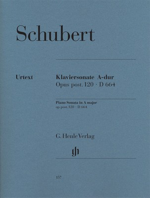 Piano Sonata in A Major Op. Post 120 D 664 Urtext Edition