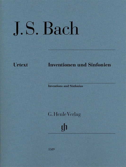 J.S. Bach: Inventions and Sinfonias Without Fingering — Piano (G. Henle Verlag)