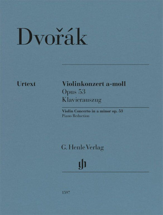 Dvorak - Violin Concerto A Minor Op. 53 Urtext Edition for Violin and Piano