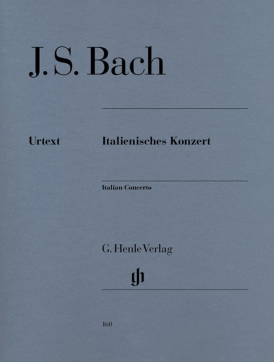 Italian Concerto Bwv 971 Urtext (Softcover Book)